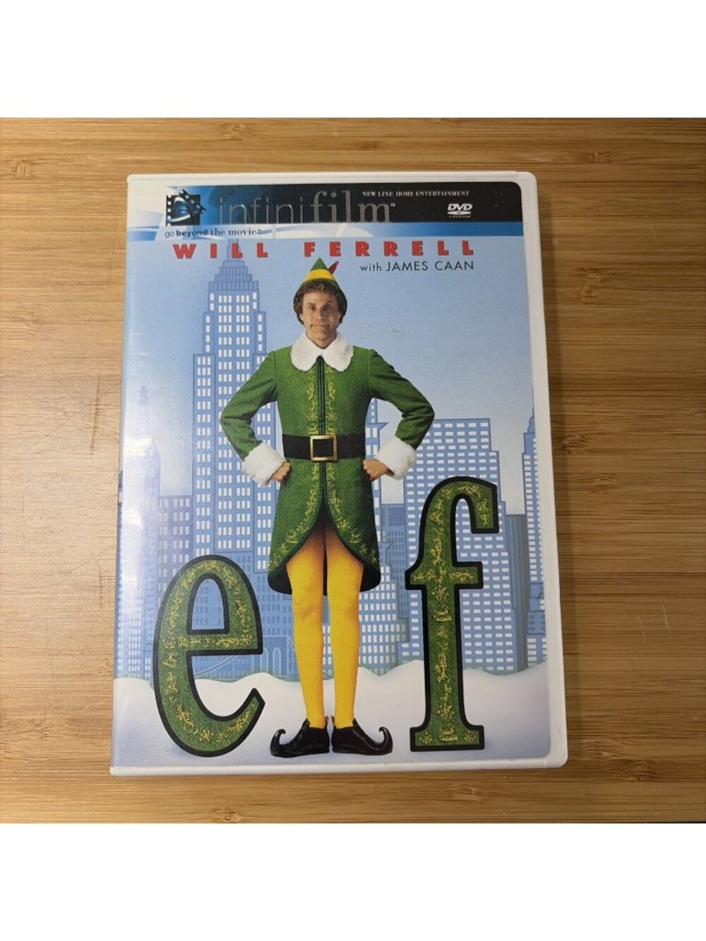 Elf (DVD, 2003) Tested Working Christmas Holiday